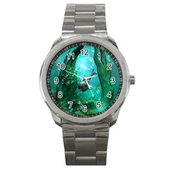 Wonderful Dolphin Sport Metal Watches