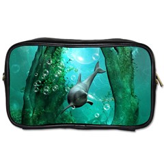 Wonderful Dolphin Toiletries Bags 2-side