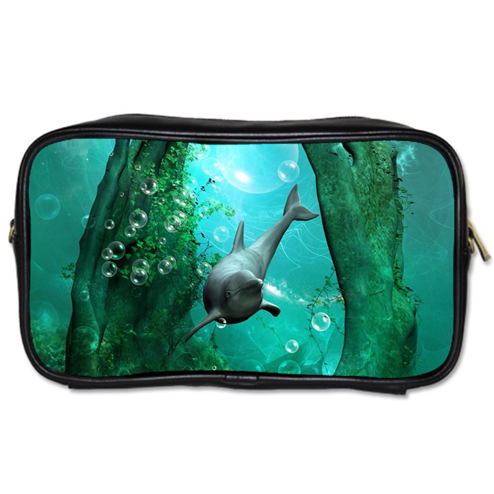 Wonderful Dolphin Toiletries Bags 2-Side