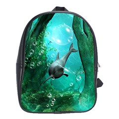 Wonderful Dolphin School Bags (xl) 