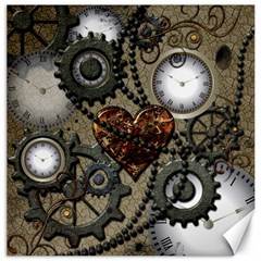 Steampunk With Heart Canvas 20  X 20  