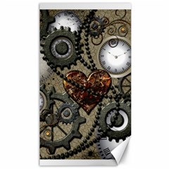 Steampunk With Heart Canvas 40  X 72  