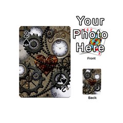 Steampunk With Heart Playing Cards 54 (mini) 