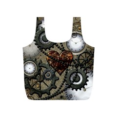 Steampunk With Heart Full Print Recycle Bags (s) 