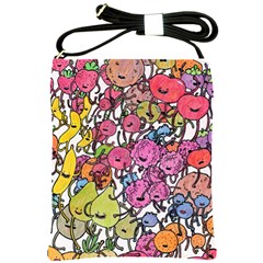 Fruit Stampede Shoulder Sling Bag