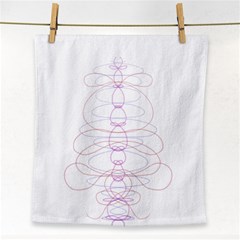 Symmetric Face Towel by ShopFuwaFuwa