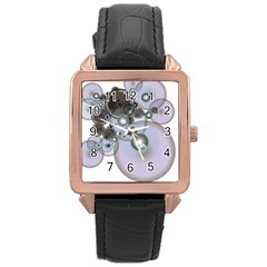 Blue Flare Rose Gold Watches