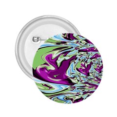 Purple, Green, And Blue Abstract 2 25  Buttons