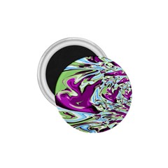 Purple, Green, And Blue Abstract 1 75  Magnets