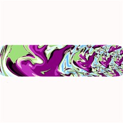 Purple, Green, And Blue Abstract Large Bar Mats