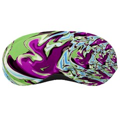 Purple, Green, And Blue Abstract Sleeping Masks