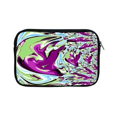 Purple, Green, And Blue Abstract Apple Ipad Mini Zipper Cases