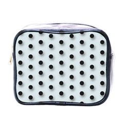 Black And White Polka-dot  Mini Toiletries Bags