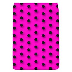 Hot Pink Black Polka-dot  Flap Covers (l) 