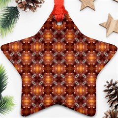 Cute Pattern Gifts Star Ornament (two Sides) 