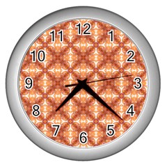 Cute Pattern Gifts Wall Clocks (silver) 