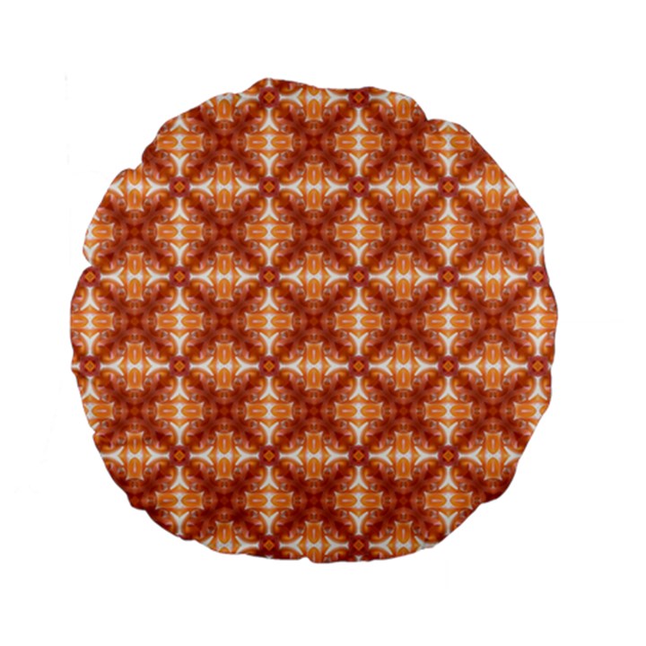 Cute Pattern Gifts Standard 15  Premium Flano Round Cushions