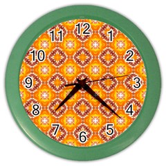 Cute Pattern Gifts Color Wall Clocks