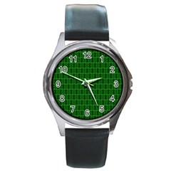 Cute Pattern Gifts Round Metal Watches