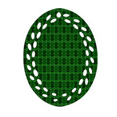 Cute Pattern Gifts Ornament (oval Filigree) 