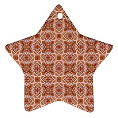 Cute Pattern Gifts Ornament (star) 