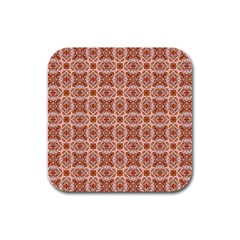 Cute Pattern Gifts Rubber Square Coaster (4 Pack) 