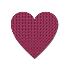 Cute Pattern Gifts Heart Magnet by GardenOfOphir