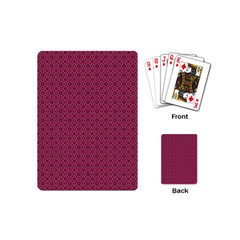 Cute Pattern Gifts Playing Cards (mini) 