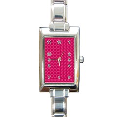 Cute Pattern Gifts Rectangle Italian Charm Watches