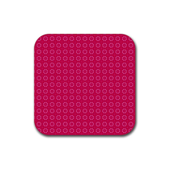 Cute Pattern Gifts Rubber Coaster (Square) 