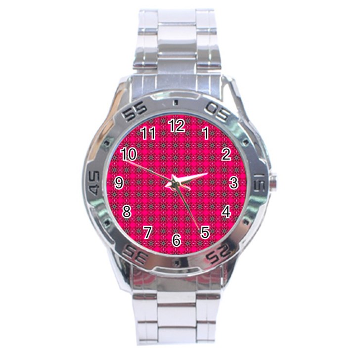 Cute Pattern Gifts Stainless Steel Men s Watch