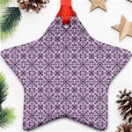 Cute Pattern Gifts Ornament (Star)  Front