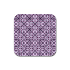 Cute Pattern Gifts Rubber Square Coaster (4 Pack) 