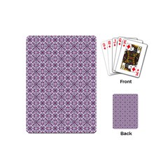 Cute Pattern Gifts Playing Cards (mini) 