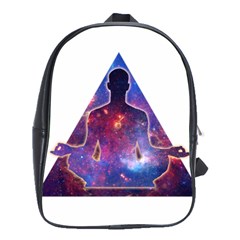 Deep Meditation School Bags(large)  by Lab80