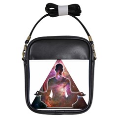 Deep Meditation #2 Girls Sling Bags