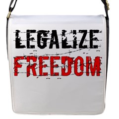 Legalize Freedom Flap Messenger Bag (s)