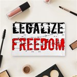 Legalize Freedom Cosmetic Bag (Medium)  Front