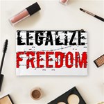 Legalize Freedom Cosmetic Bag (Medium)  Back