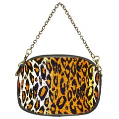 Cheetah Abstract Pattern  Chain Purses (two Sides) 