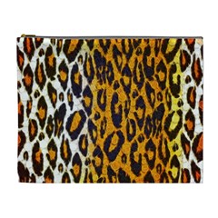 Cheetah Abstract Pattern  Cosmetic Bag (xl)