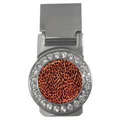 Lava Abstract Pattern  Money Clips (cz) 