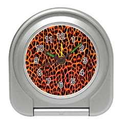 Lava Abstract Pattern  Travel Alarm Clocks