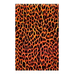 Lava Abstract Pattern  Shower Curtain 48  X 72  (small) 