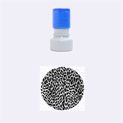 Lava Abstract Pattern  Rubber Round Stamps (small) by OCDesignss