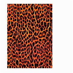 Lava Abstract Pattern  Large Garden Flag (two Sides)