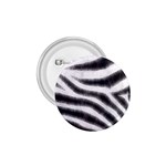 Black&White Zebra Abstract Pattern  1.75  Buttons Front