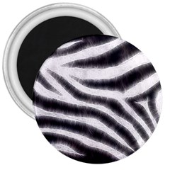 Black&white Zebra Abstract Pattern  3  Magnets by OCDesignss