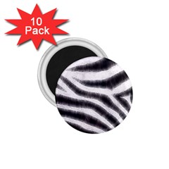 Black&white Zebra Abstract Pattern  1 75  Magnets (10 Pack)  by OCDesignss