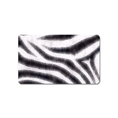 Black&white Zebra Abstract Pattern  Magnet (name Card) by OCDesignss